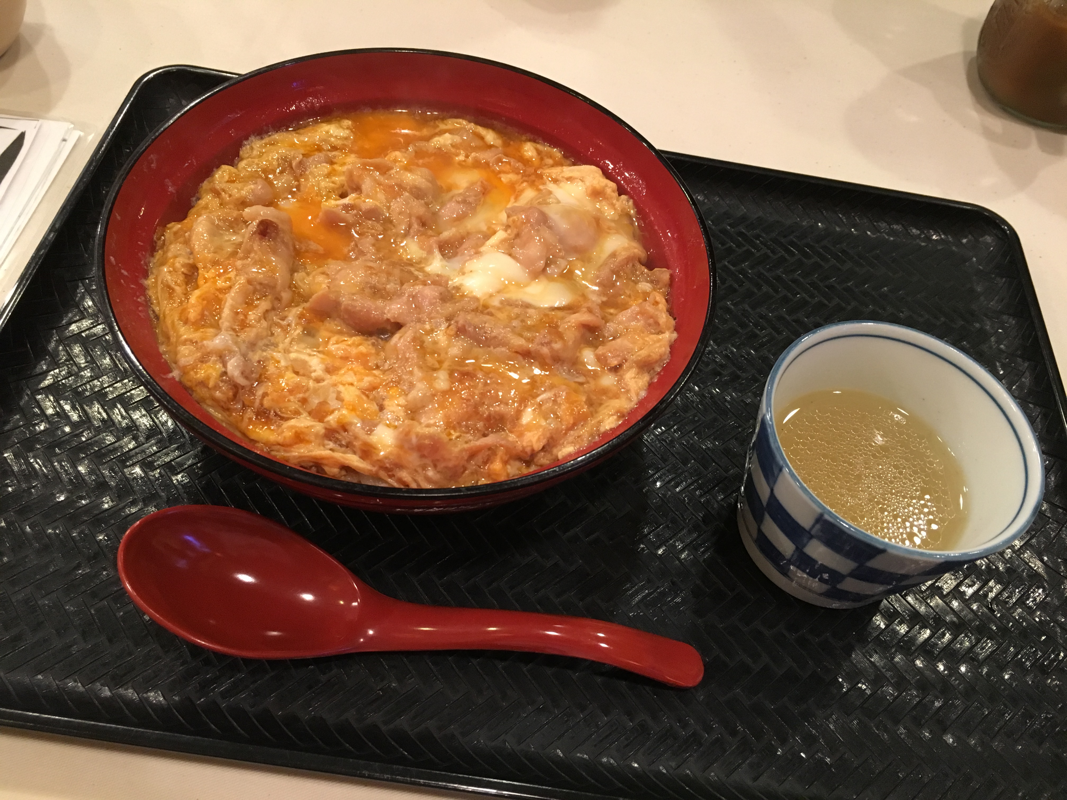 小江戸川越　くらづくり　おはな　親子丼　卵サンド