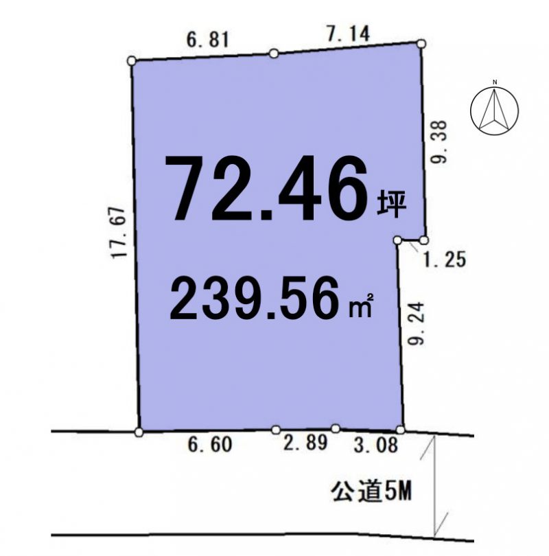 土地 所沢市山口 市街化区域 6,376万円 画像1